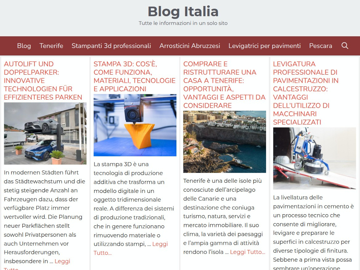 Scoprire i prodotti delle aziende abruzzesi attraverso Blog Italia